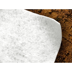 Toile Géotextile 105 g/m2 blanc 200 cm x 25 m
