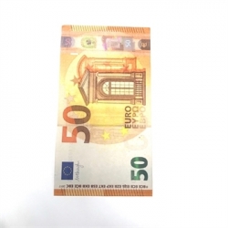 Billet de 50€ factice faux pour le cinéma paquet de 20 billets