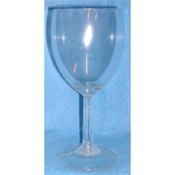 Verre à Vin Transparent 20 Cl - Résine Cassable (Sucre)