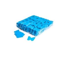 Confettis forme Papillon Turquoise Ignifugés MF x 1 kg